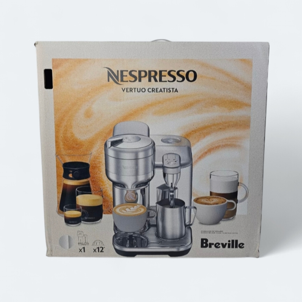 Breville Nespresso Vertuo Creatista Coffee Machine New